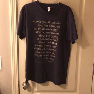 Life Aquatic American Apparel Shirt Large